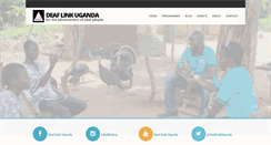 Desktop Screenshot of deaflinkuganda.org